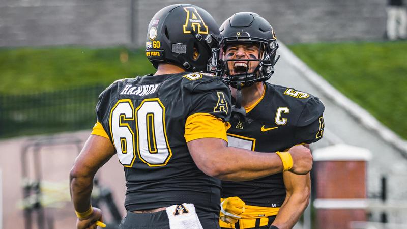 App State Player App State Overpowering in Rout of Trojans - App State Athletics