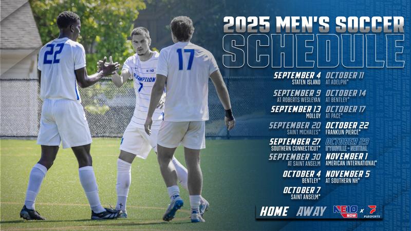 Assumption Rockets Soccer Men's Soccer Reveal 2025 Schedule - Assumption University