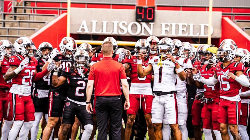 Red Wolves Hold Pack Day Spring Game, Announce Spring Camp Team Awards ...