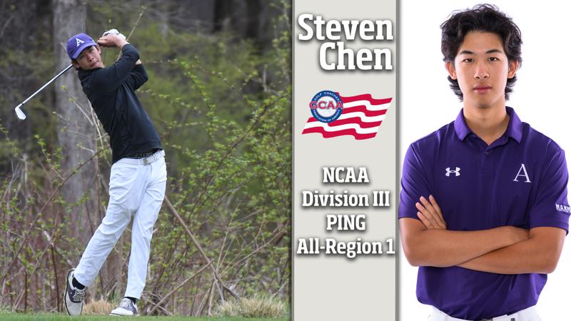 Steven Chea Steven Chen named to GCAA All-Region Team - Amherst College
