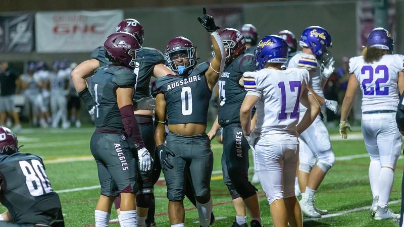 Auggies dominate Eagles in season-opener - Augsburg University Athletics