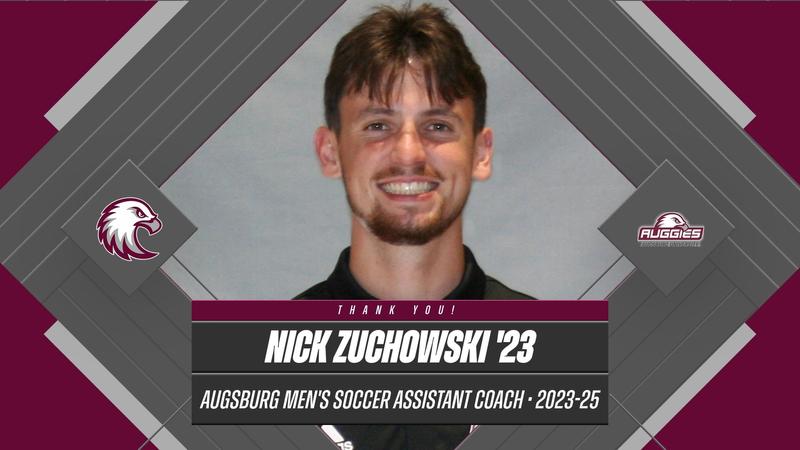 Zuchowski named Concordia men's soccer head coach - Augsburg University ...