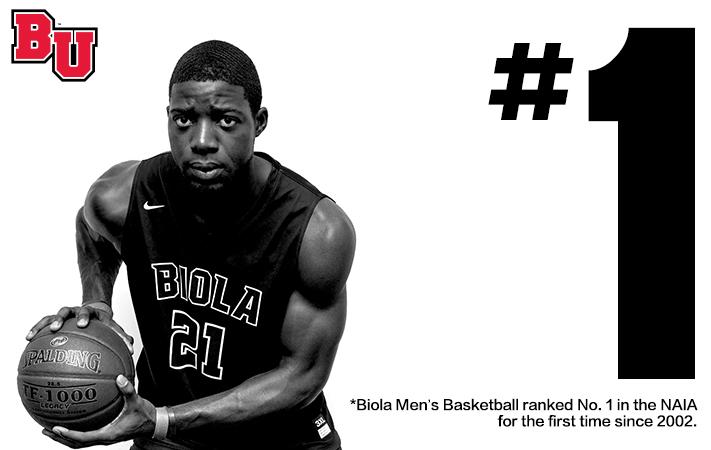 Biola Man Biola Men's Basketball Ranked No. 1 In NAIA - Biola University Athletics