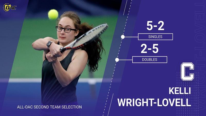 Kelli Wright-Lovell Named All-OAC - Capital University