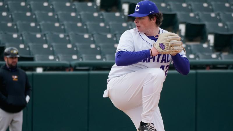 Capital Baseball Baseball Tops Ohio Christian in Rain-Shortened Game - Capital University