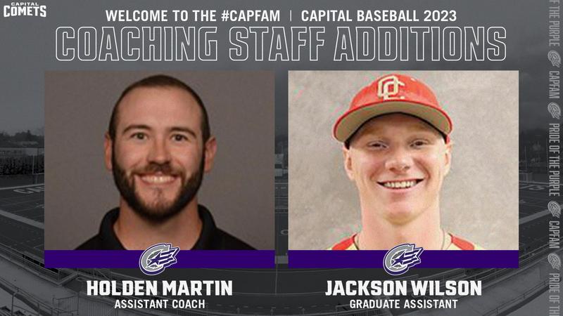 Capital Baseball Baseball Adds Two Assistant Coaches - Capital University