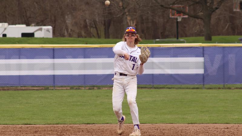 Capital Baseball Baseball Routs Miami-Hamilton in Home Opener - Capital University