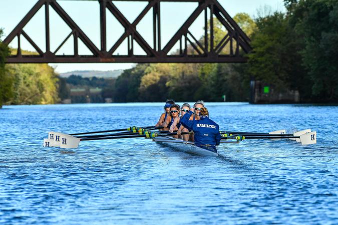 Fall Head Racing Rowing Women's rowing wraps up fall season at Head of the Fish - Hamilton College