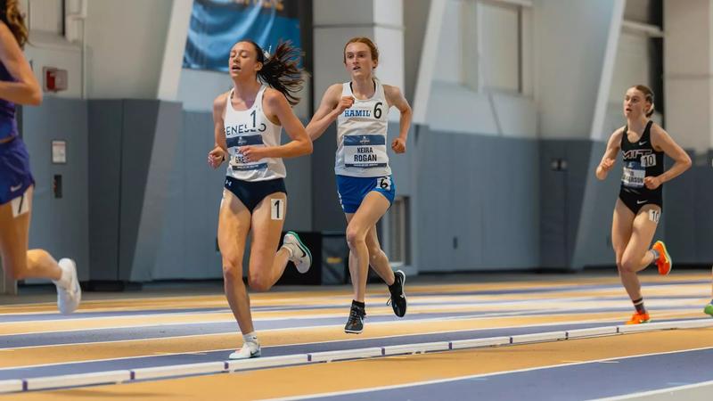 Keira Rogan Rogan '28 takes fifth in women's 3,000 meters at NCAA track and field ...