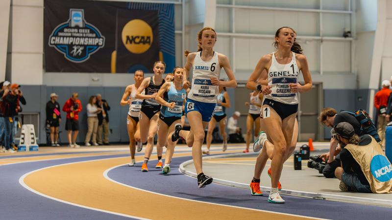 Amber Rodan Rogan '28 is indoor track and field all-American for women's 3,000 ...