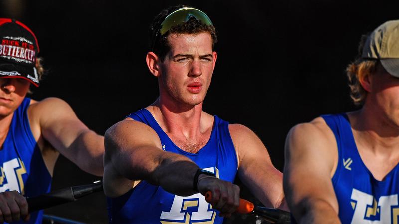 Andrew Meyer Rit Rowing No. 10 men's rowing defeats RIT in the varsity eight on the Erie Canal ...
