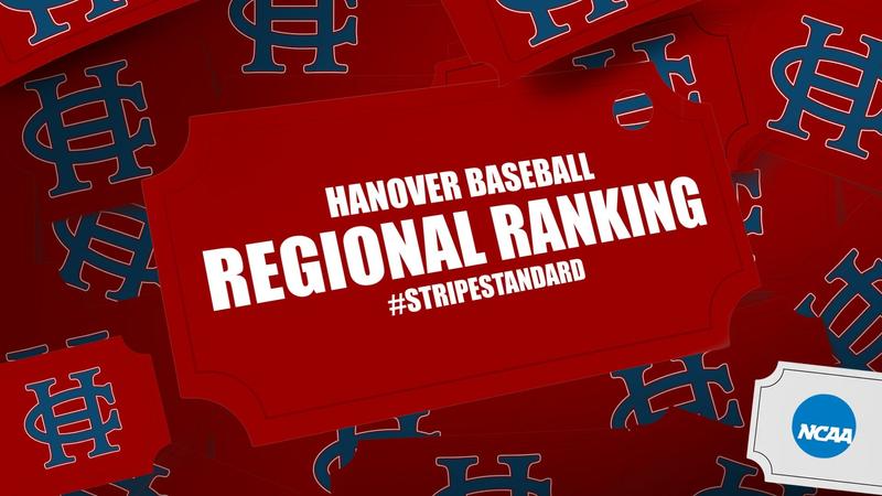 Hanover Baseball Baseball earns Regional Ranking - Hanover College
