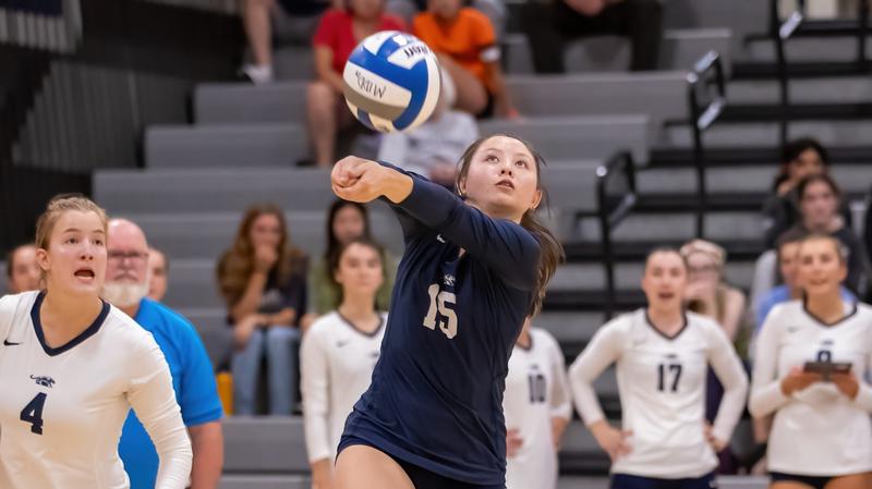 Bella Rondo Volleyball Hands Trinity Its First Loss With 3-0 Victory - Middlebury ...