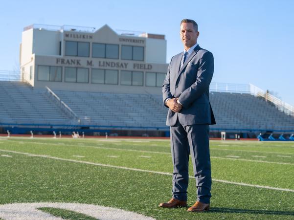 Kyle Riebock Hear From Coach Riebock on Big Blue Football - Millikin University ...