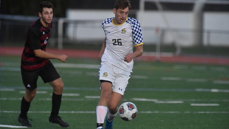 Jacob Ragni MU Men Down Eastern in 2OT - Misericordia University Athletics