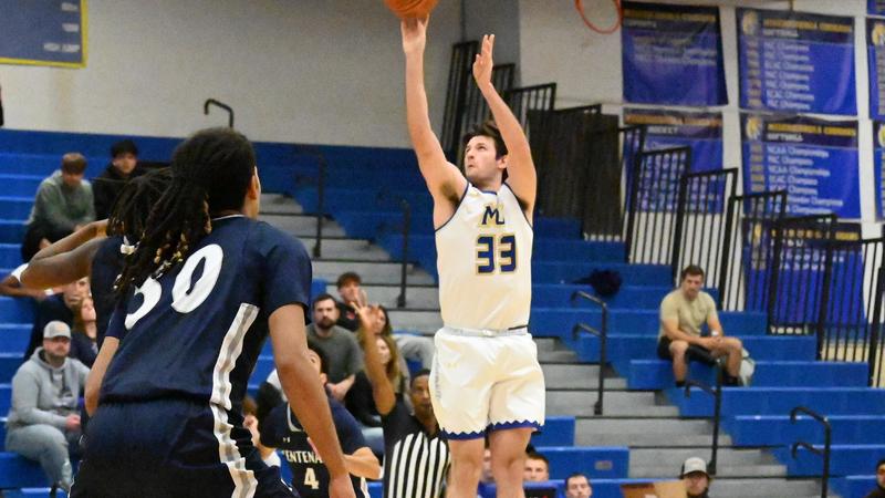 Jacob Ragni Alvernia Rallies Past MU - Misericordia University Athletics