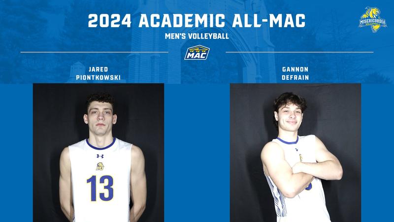 Piontkowski DeFrain Named Academic All MAC Misericordia University Piontkowski DeFrain Named Academic All MAC Misericordia University