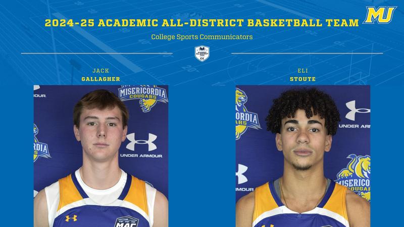 Gallagher Stoute Named Academic All District Misericordia University Gallagher Stoute Named Academic All District Misericordia University