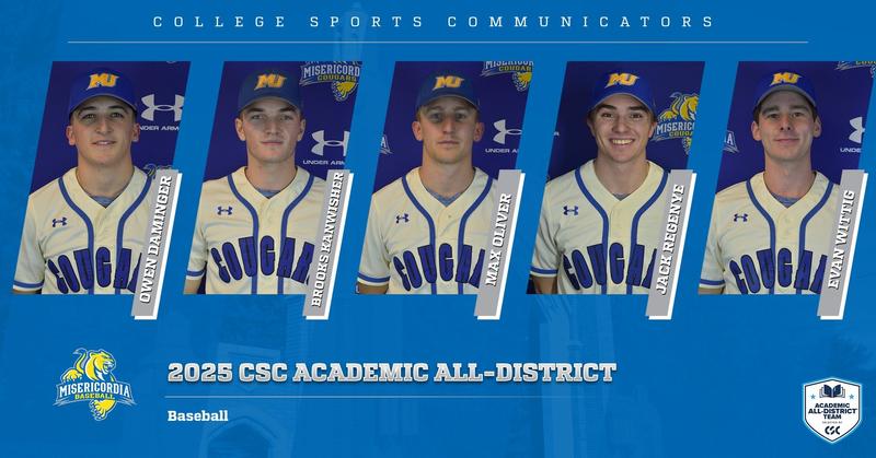 Five Cougars Named to CSC Academic All District Team Misericordia Five Cougars Named to CSC Academic All District Team Misericordia