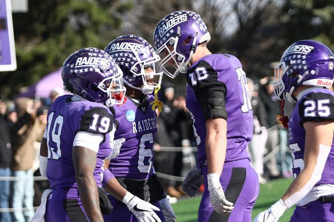 Caleb Rinard Football: #2 Raiders Shut Out #24 Salisbury in NCAA Playoff Opener ...