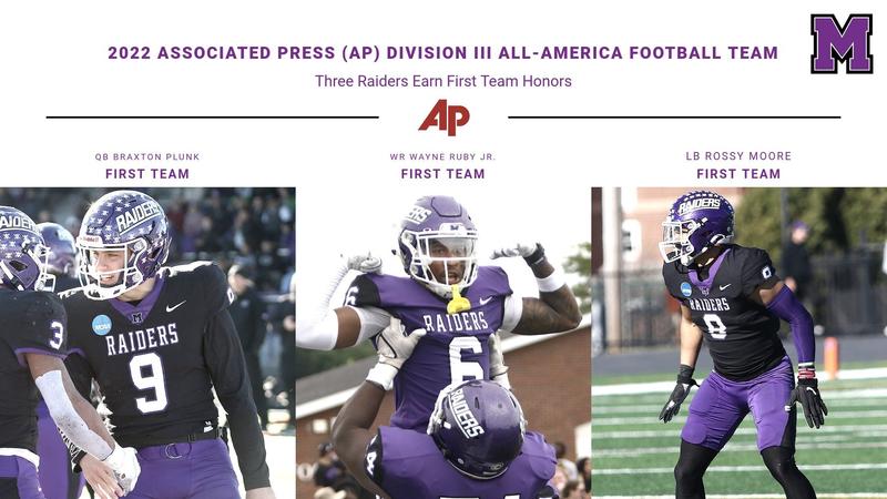 Caleb Rinard Football: Three Raiders Earn AP All-America Honors - University of ...