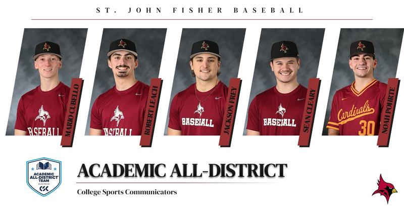 Austin Jobson Five Cardinals Named to 2026 CSC Academic All-District Team - St. John ...