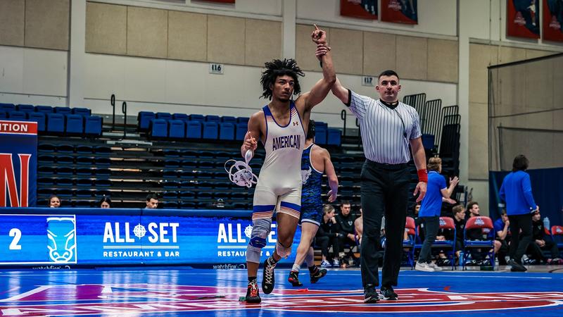 Early Lead Holds for Wrestling in a 25-13 Dual Win over Buffalo ...