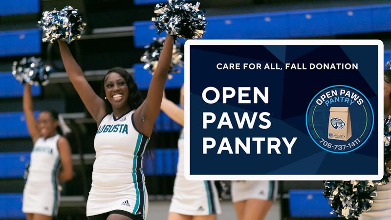 Open Paw Program Join Augusta Cheerleading in Donating to Open Paws Pantry - Augusta ...