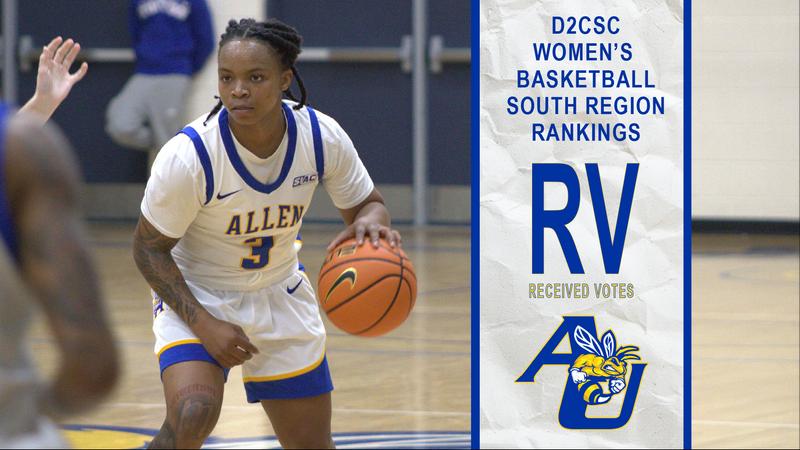Allen Rudd Basketball Allen Women's Basketball Receives Votes in D2CSC Regional Poll For ...