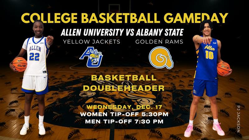 Allen Rudd Basketball Allen University Hosts Basketball Doubleheader vs. Albany State - Allen ...
