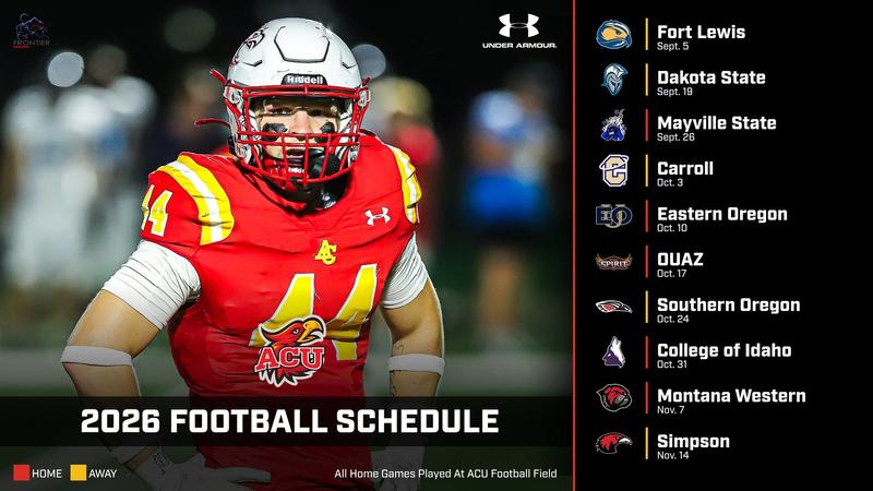 ACU Football Announces 2026 Schedule - Arizona Christian University