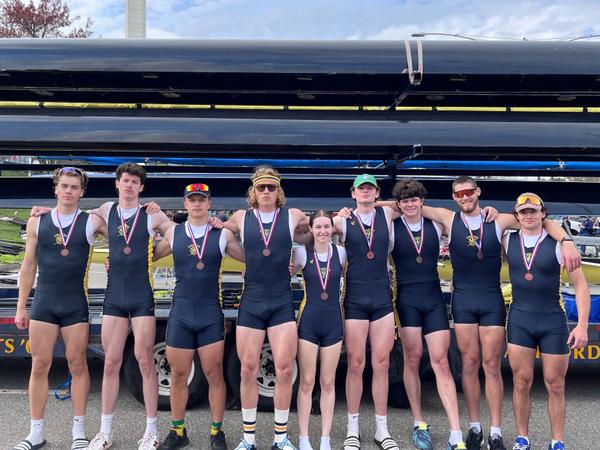Varsity Rowing Man Men's Varsity 8 Finished 3rd at New England Rowing Championship ...