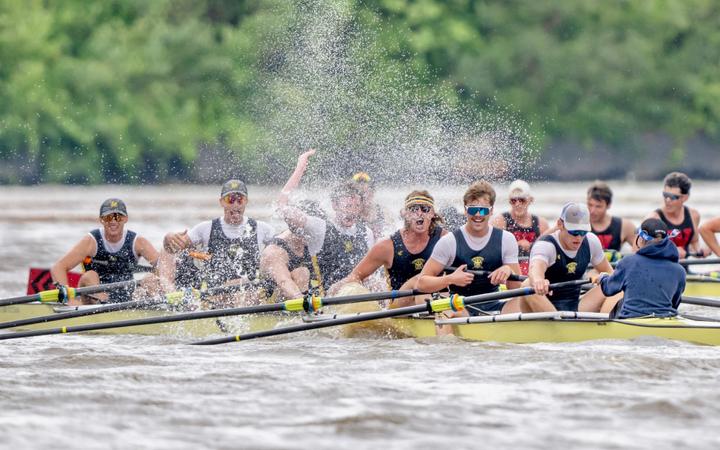 #1 Men's Rowing 1V8 Boat Wins National Championship - Trinity College