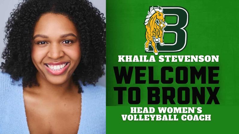 Khaila Rosa Khaila Stevenson named new head coach of Bronx's women's volleyball ...