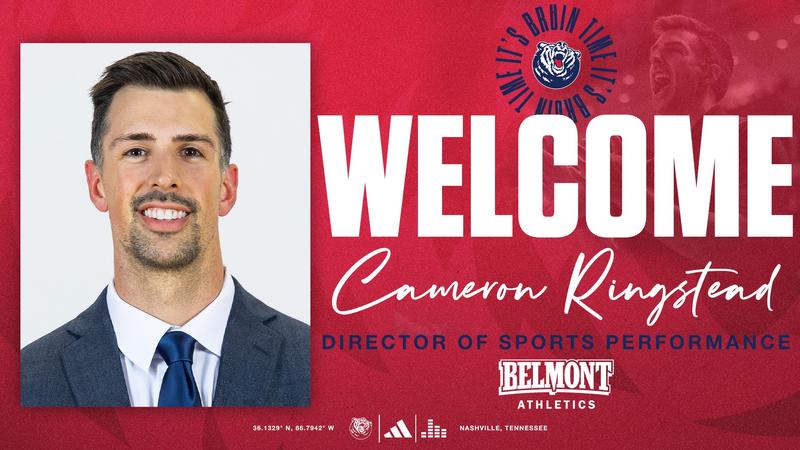 Bron Ringstead Cameron Ringstead Named Director of Sports Performance - Belmont University
