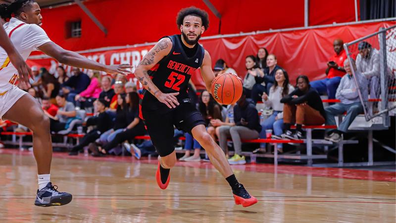 Benjamin Mathis Basketball Men's Basketball Battles Hard but Falls to #7 The Master’s, 80-72 ...