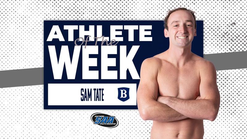 Sam Tate Opens Season with SAA Honor - Berry College