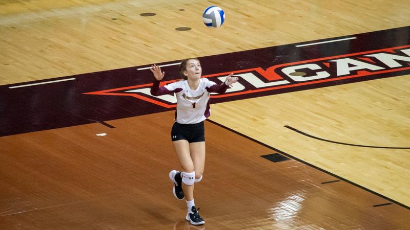 Emily Rothman Volleyball Volleyball Battles in Straight Set Loss to West Chester - Bloomsburg ...