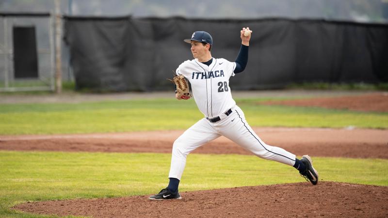 Isaac Rohde Baseball Wins Rubber Match with Rochester, 5-1 - Ithaca College Athletics