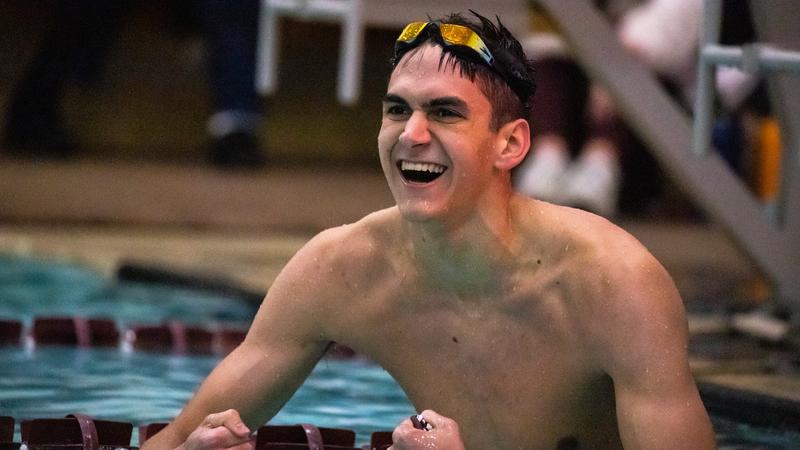Andrew Rivenburgh Men's Swimming Wins at Lynchburg - Bridgewater College