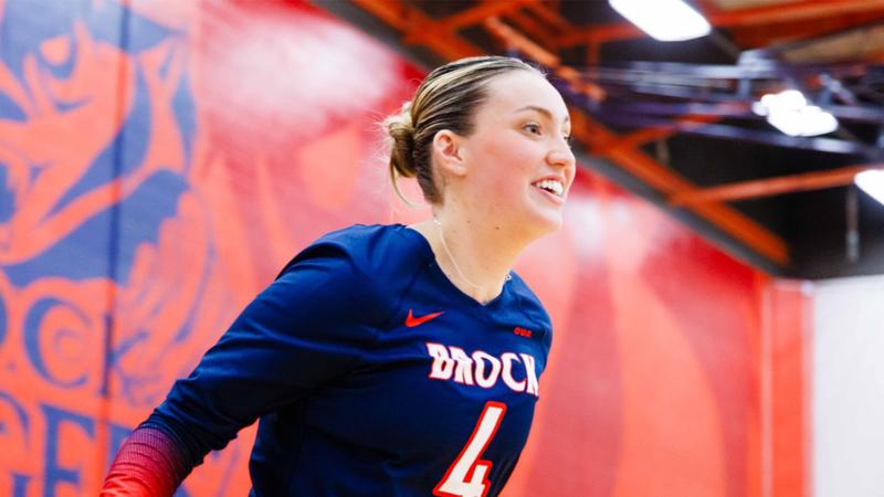 Morgan Rohr National honours: Rohr earns First Team All-Canadian selection - Brock ...