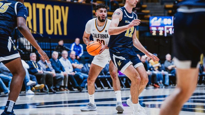 Jacob Orender Cal Fends Off UC San Diego - California Golden Bears Athletics
