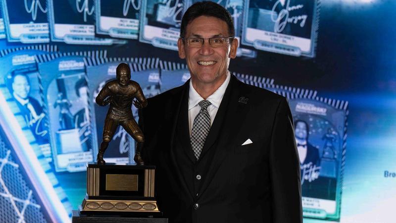 Ron Rivera Receives Bronko Nagurski Legends Award - California Golden ...