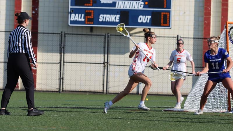 George Ranch Lacrosse George Scores Goal, Notches Assist For Women's Lacrosse at Wilmington ...