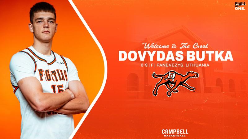Butka Butka joins Camels - Campbell University