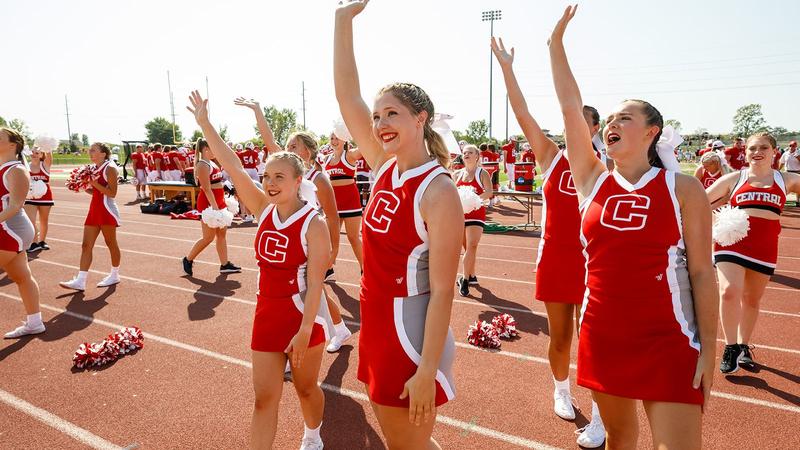 Central Rockets Cheerzone Bouska named Central’s assistant cheerleading coach - Central College ...