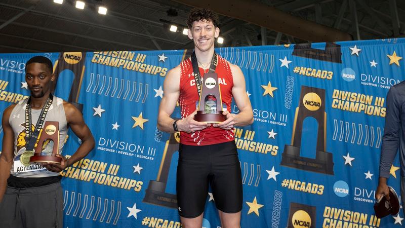 Kenneth Champ Two individual indoor track & field national champions for Central men ...