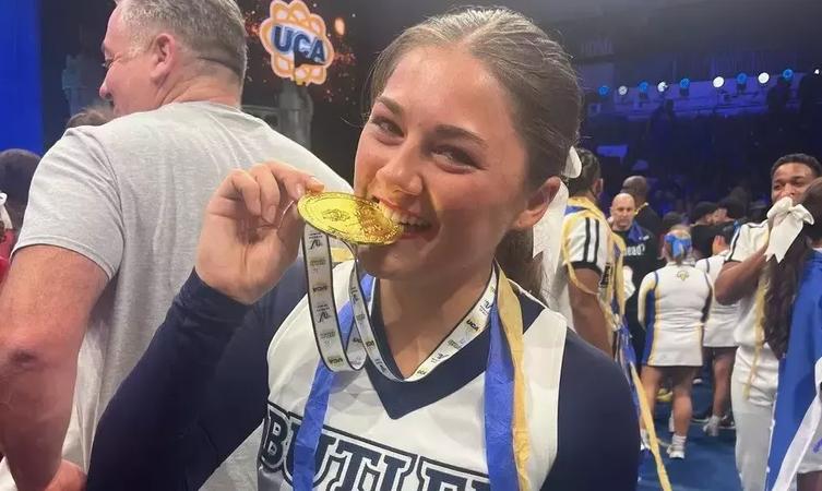 Butler Cheer Claire Mitchell '22 Wins National Championship with Butler Cheer ...