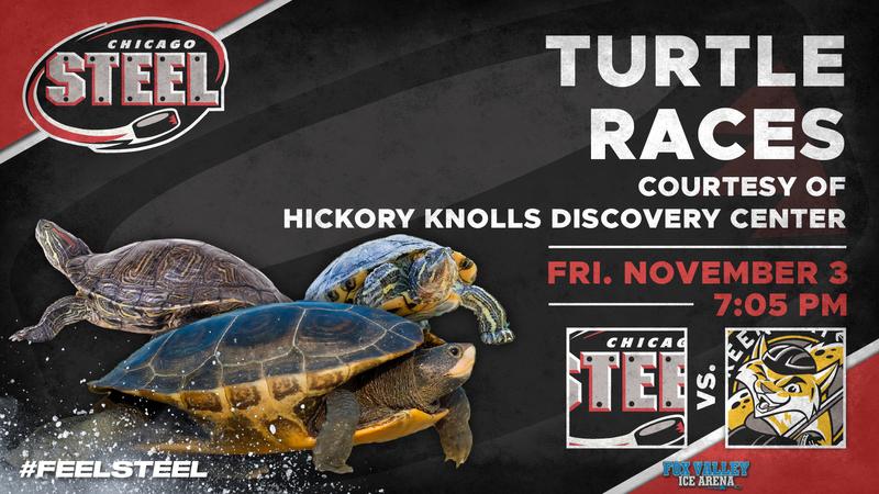 Chicago Steel Turtle Races Turtle Races -Friday, November 3 - Chicago Steel