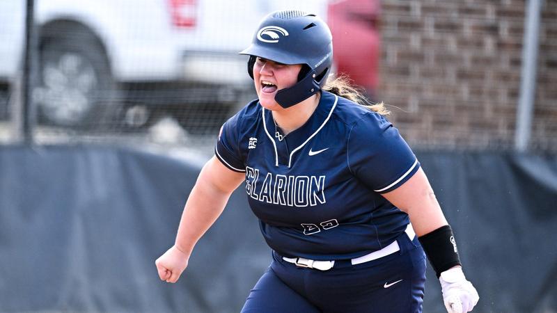 Addison Clagg Softball Closes Weekend With Doubleheader Split - Clarion Athletics